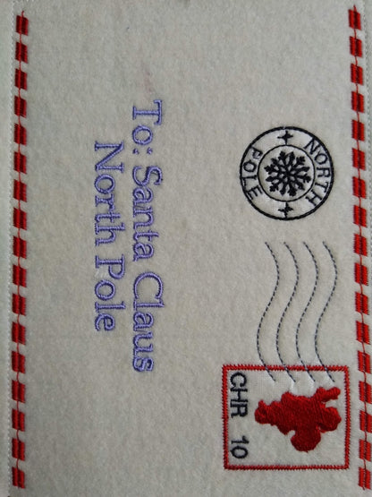 Santa mail express 2022 2023 2024 2025 – Santa machine embroidery pattern by Artapli
