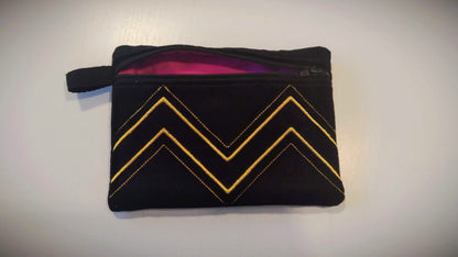 Luxury, lined, quilted, Zipper ITH Embroidery 5" 7" 6" 10" 8" 12" | PES DST JEF | Artapli