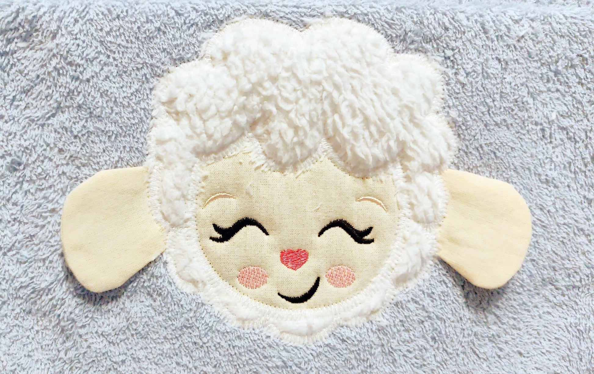 Little Sheep Lamb Hooded Towel - image 1