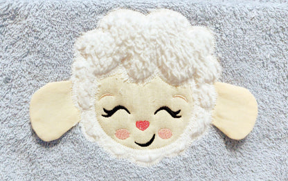 Little Sheep Lamb Hooded Towel - image 1