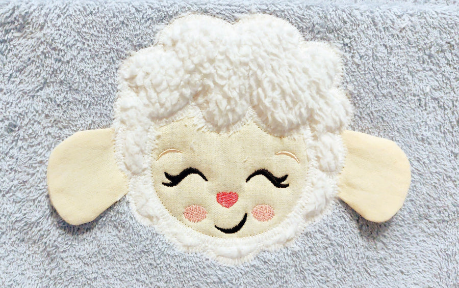 Little Sheep Lamb Hooded Towel - image 1