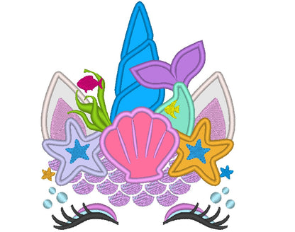 Sea Unicorn Mermaid