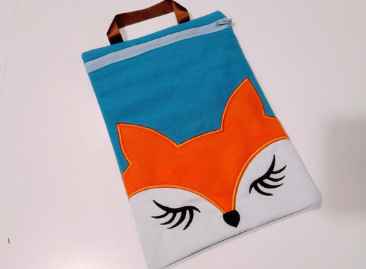 Fox Zipper Bag ITH – Instant Download | Artapli