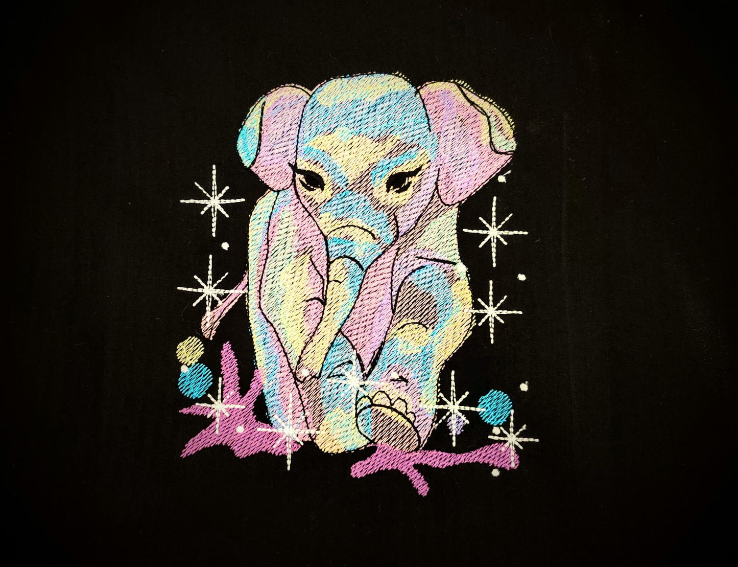Galaxy Iridescent Elephant