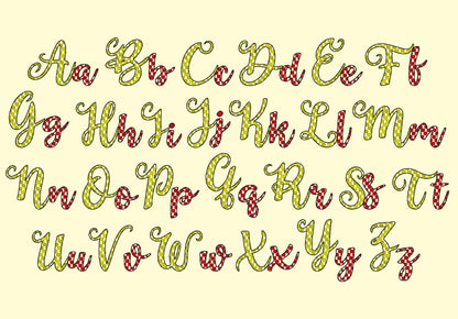 Polka Dot Font Minnie