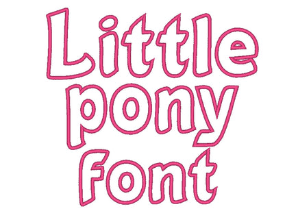 Monogram Applique Font Chris