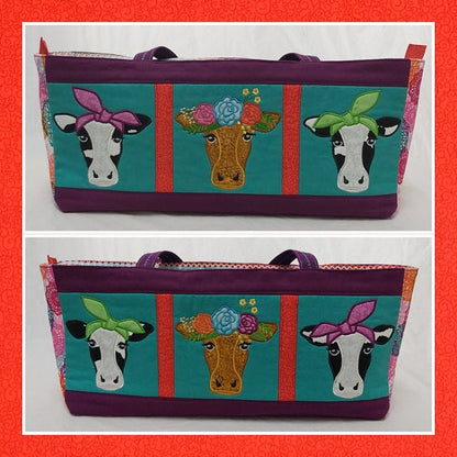 Bull, cow face, cow head, cow boy, Farm, cow applique, little bull - cute farm theme machine embroidery applique designs