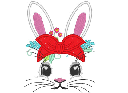 Easter Bunny with Bandanna