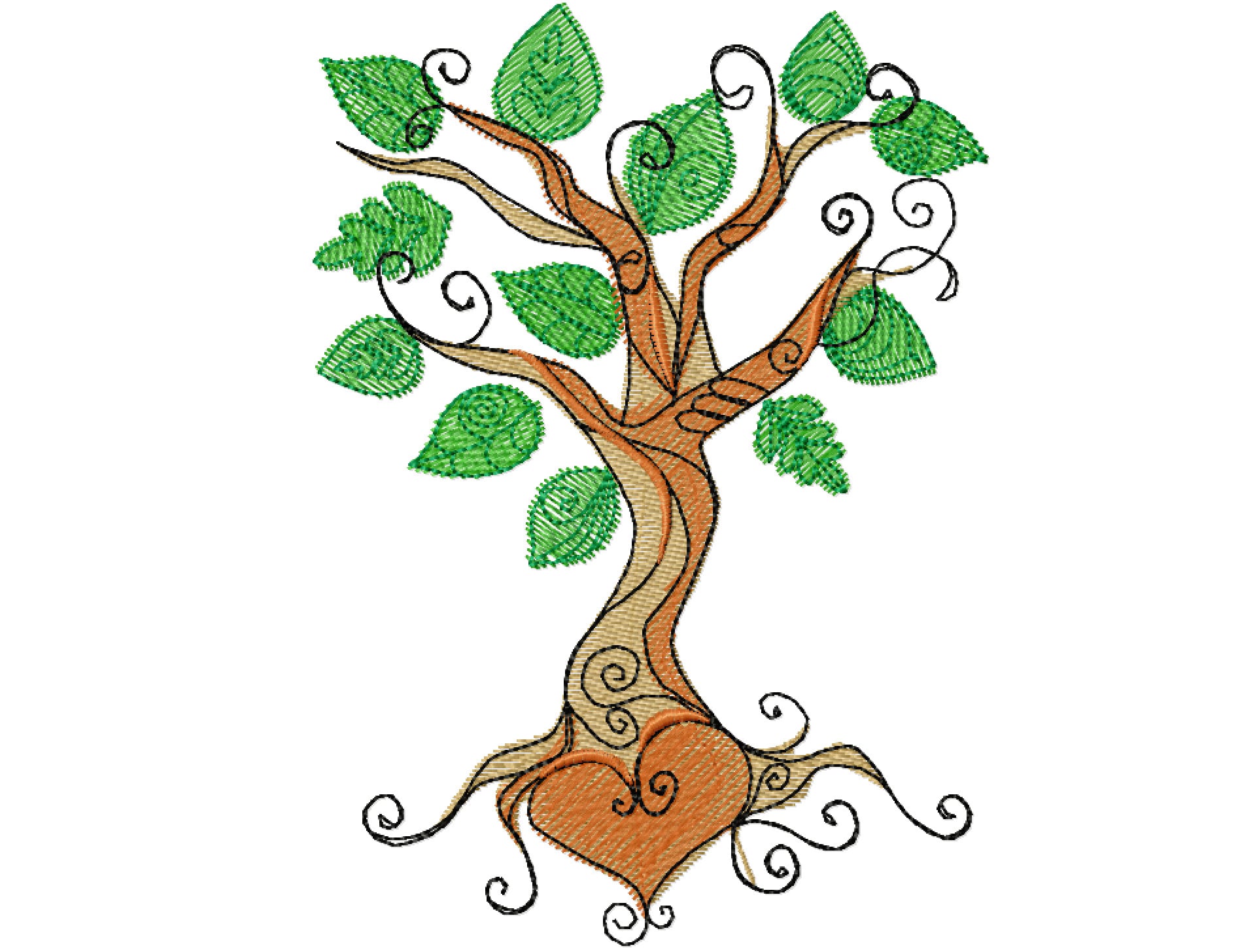 Tree of Life and Heart – Instant Download | Artapli