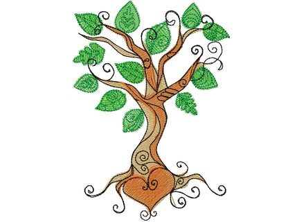 Tree of Life and Heart – Instant Download | Artapli