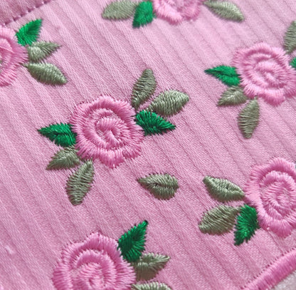 Classic Mini Rose Accent – Border embroidery pattern by Artapli