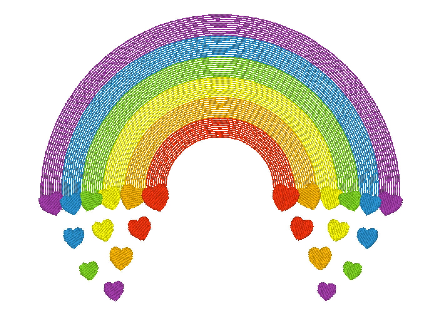 Light Stitch Rainbow