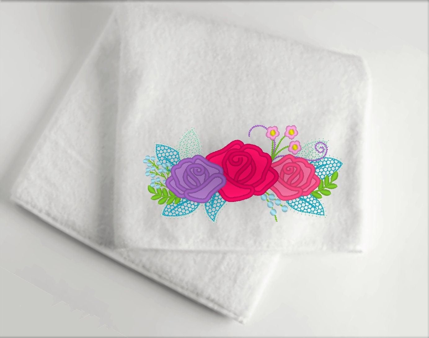 Three roses floral Bouque – Instant Download | Artapli