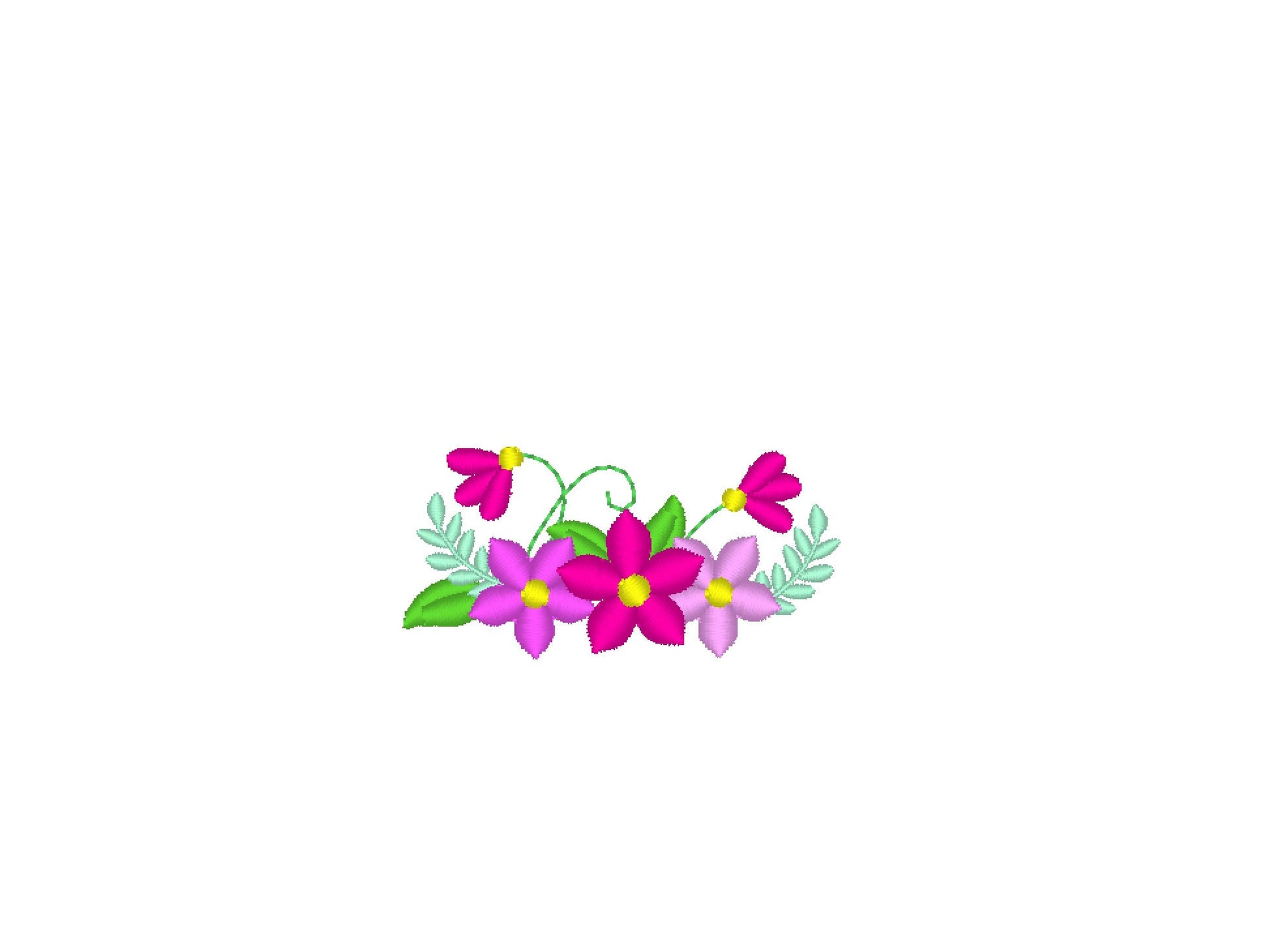 Mini Wee Flowers – Instant Download | Artapli