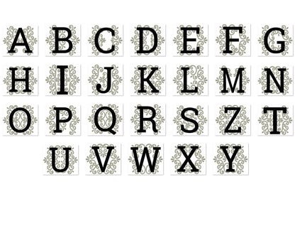 Regal Royal Classic Font – Embroidery 4" 5" 6" 8" 7" 10" | BX PES DST JEF | Artapli