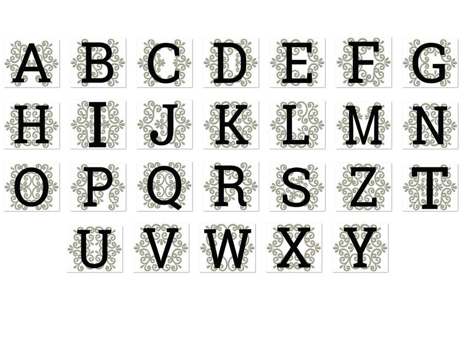 Regal Royal Classic Font – Embroidery 4" 5" 6" 8" 7" 10" | BX PES DST JEF | Artapli