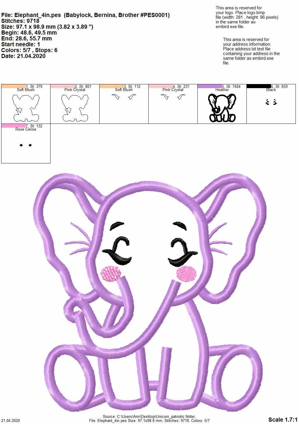 Little Elephant – Instant Download | Artapli
