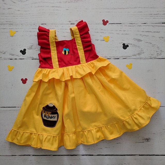 Honey Pot winnie the pooh kitchen fill stitch and applique machine embroidery designs