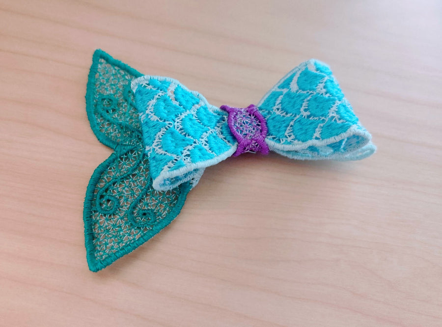 Mermaid Tail Bow 3D FSl - image 1