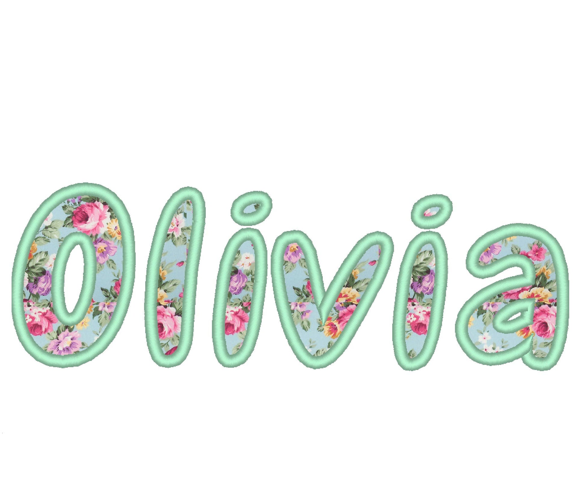 Monogram applique Font machine embroidery applique designs, monogram, alphabet, letters sizes from 2, 2.5, 3, 4, 4.5 inches BX included