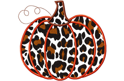 Leopard Print Applique Embroidery 4" 5" 6" 7" | PES DST JEF | Artapli