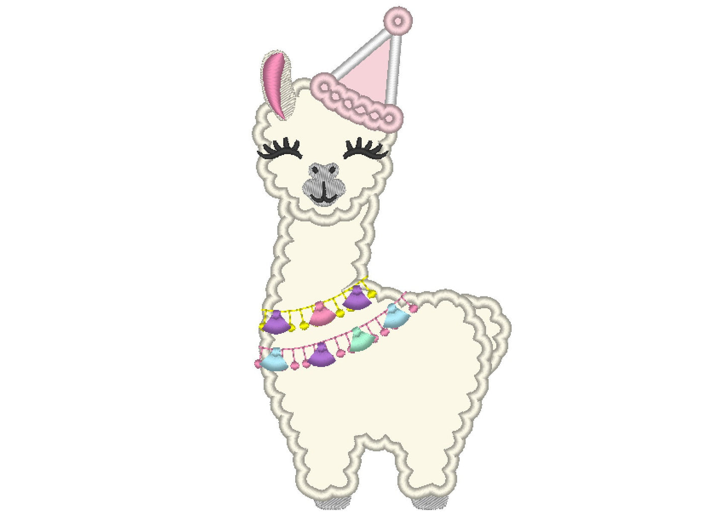 Happy Birthday Hat Llama Alpaca - image 1