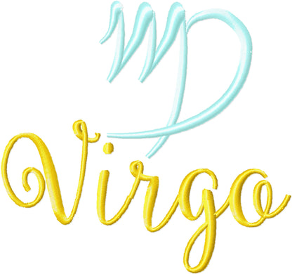 Zodiac Signs SET of 12 Machine Embroidery Designs Astrology Horoscope Gift Idea Virgo Aries Taurus Gemini Leo Libra Scorpio Capricorn Pisces - Etsy