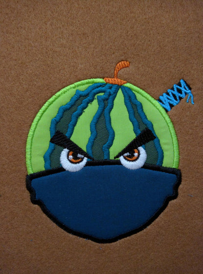 Fruit Ninja Set – Boy embroidery design by Artapli
