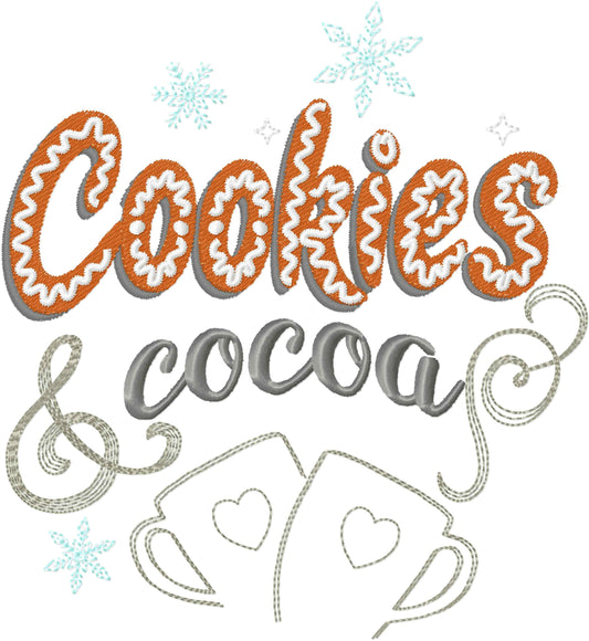 Merry Christmas kitchen Cookie baking saying designs SET of 6 Kitchen cute quotes -dish towel apron machine embroidery