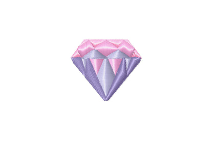 Diamond Gem Machine Embroidery 1" 1.3" 1.6" 4" | PES DST JEF | Artapli
