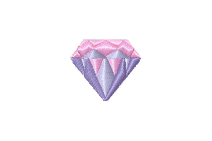 Diamond Gem Machine Embroidery 1" 1.3" 1.6" 4" | PES DST JEF | Artapli