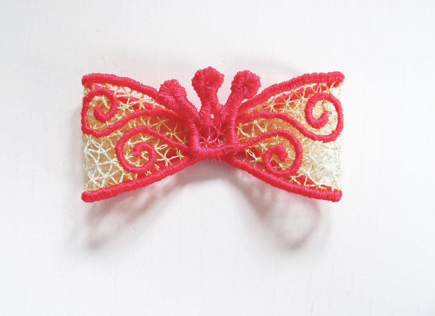 Little Princess Simply bow - FSL freestanding Machine Embroidery 2" 4" | PES DST JEF | Artapli