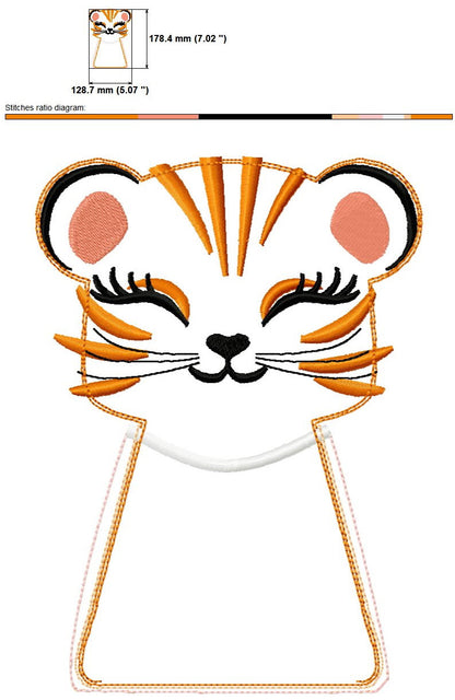 Lovely Tiger 2 types ITH – Instant Download | Artapli