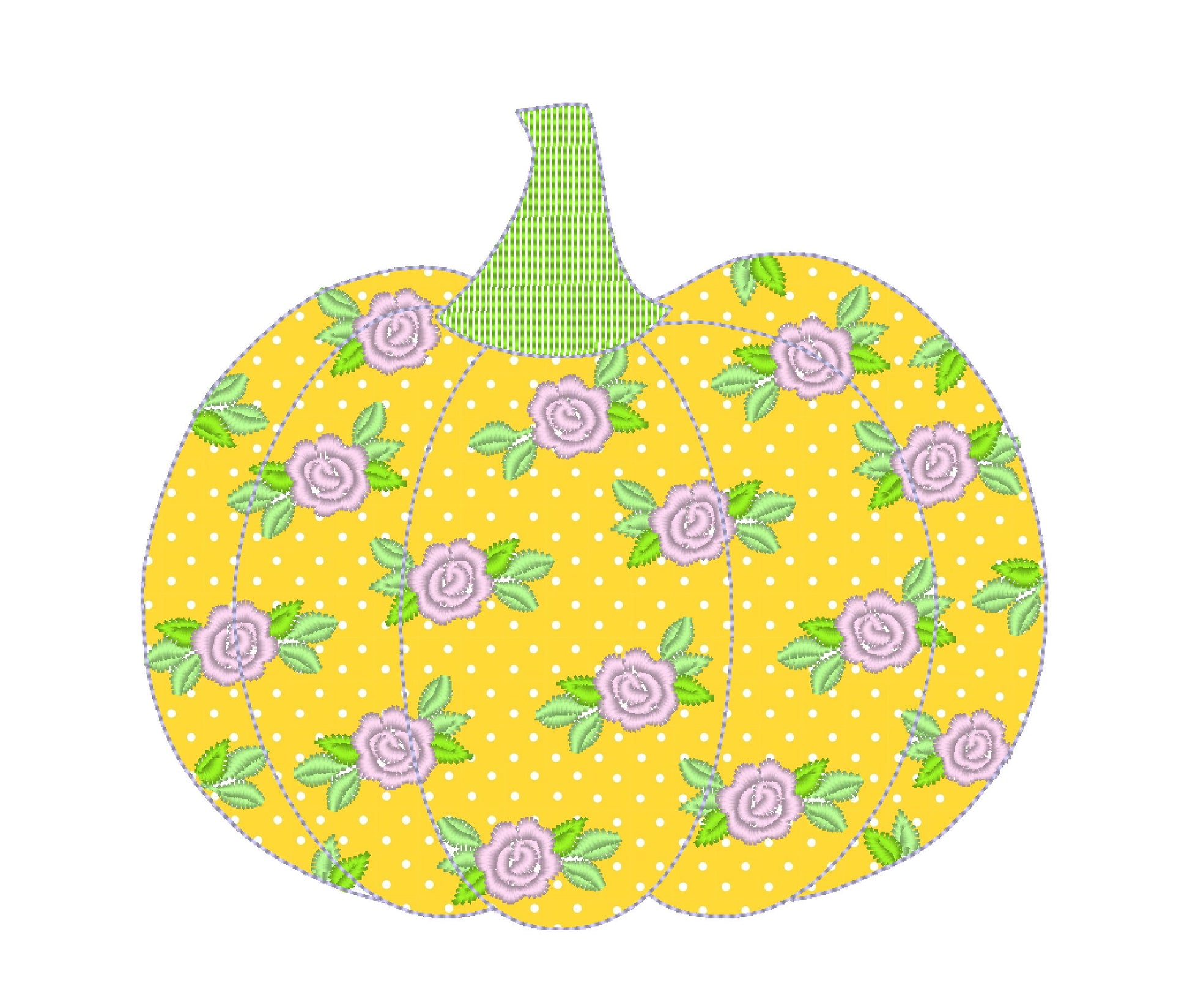 Free edge raggedy Rose Floral Pumpkin machine embroidery applique designs size 4, 5, 6, 8 inches Thanksgiving fall autumn embroidery