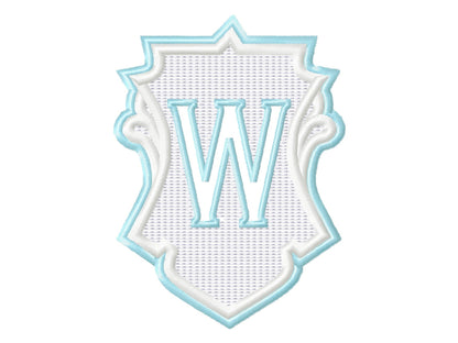 Embossed Terry Towel Monogram – Monogram embroidery pattern by Artapli