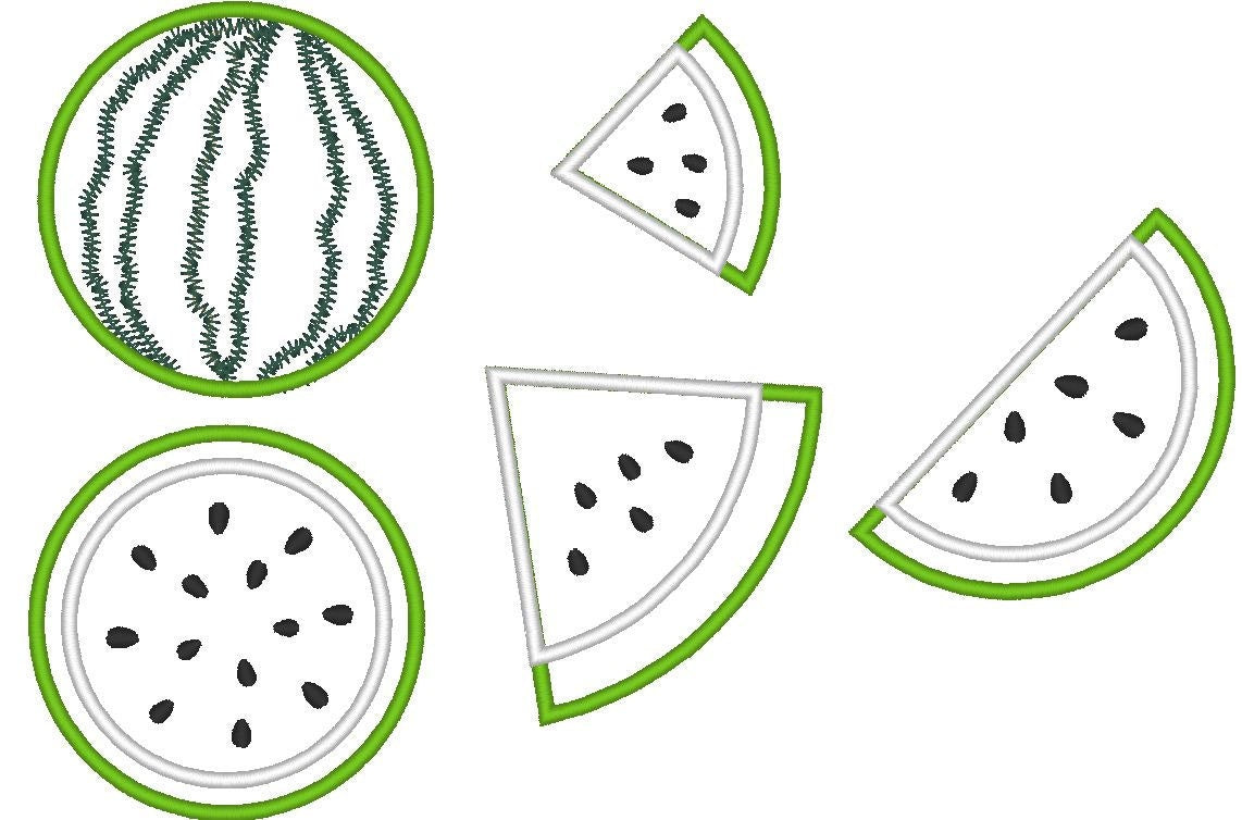 Watermelon Coaster Keychain ITH – Instant Download | Artapli