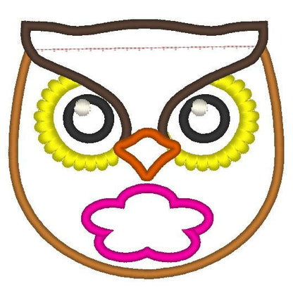 Owl Pocket ITH – Sizes 4" 5" 6" 7" Digital Embroidery File | Artapli