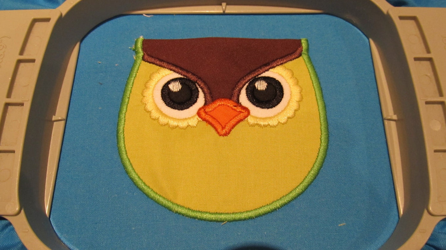 Owl Pocket ITH – Appliqué machine embroidery design by Artapli