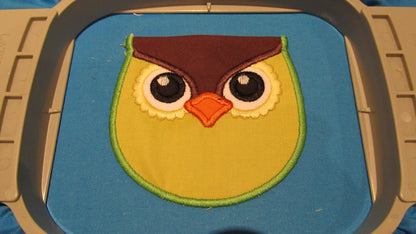 Owl Pocket ITH – Appliqué machine embroidery design by Artapli
