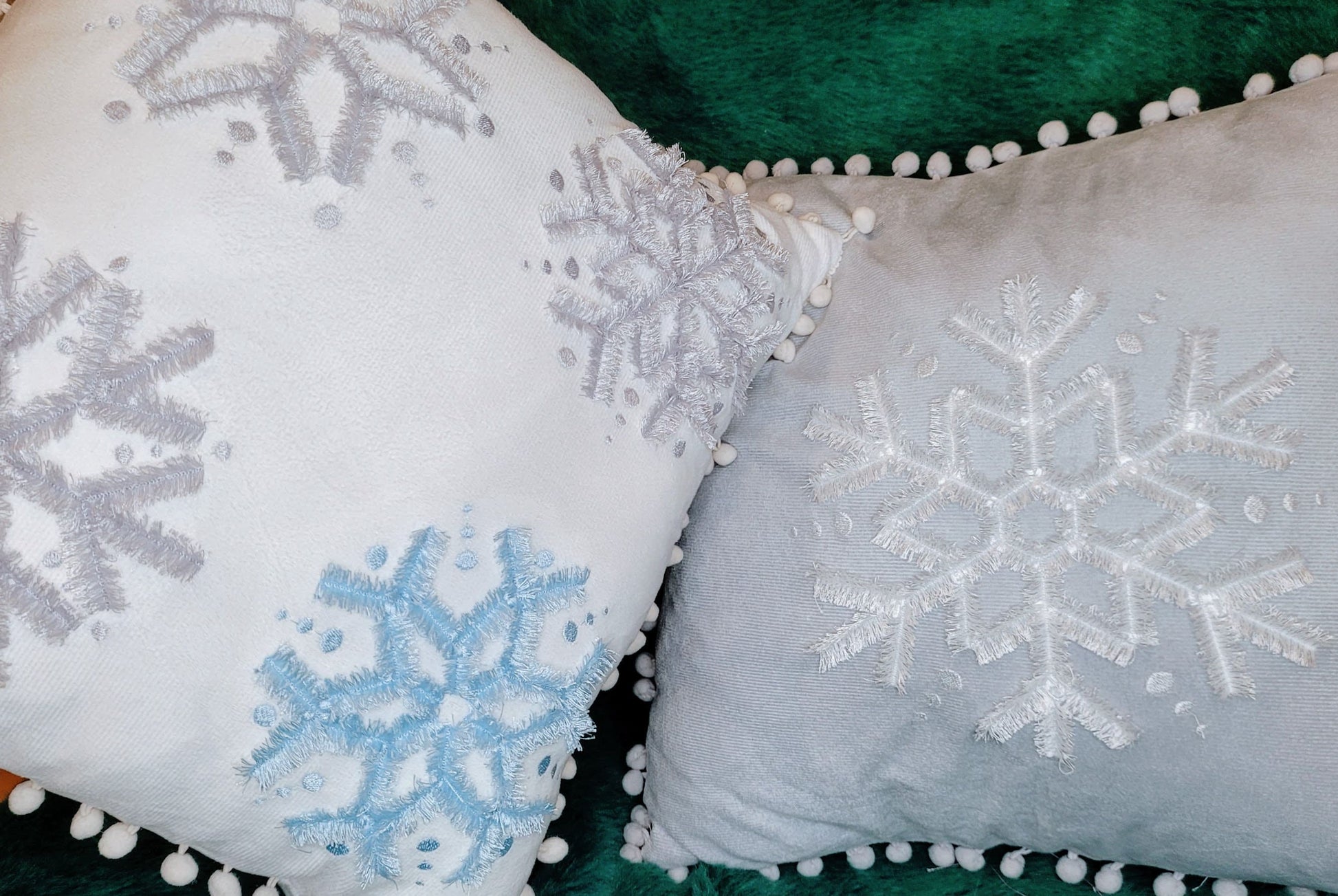 Fringed Fluffy Snowflakes 6 Different Christmas Snowflake Designs Spruce Machine Embroidery Design