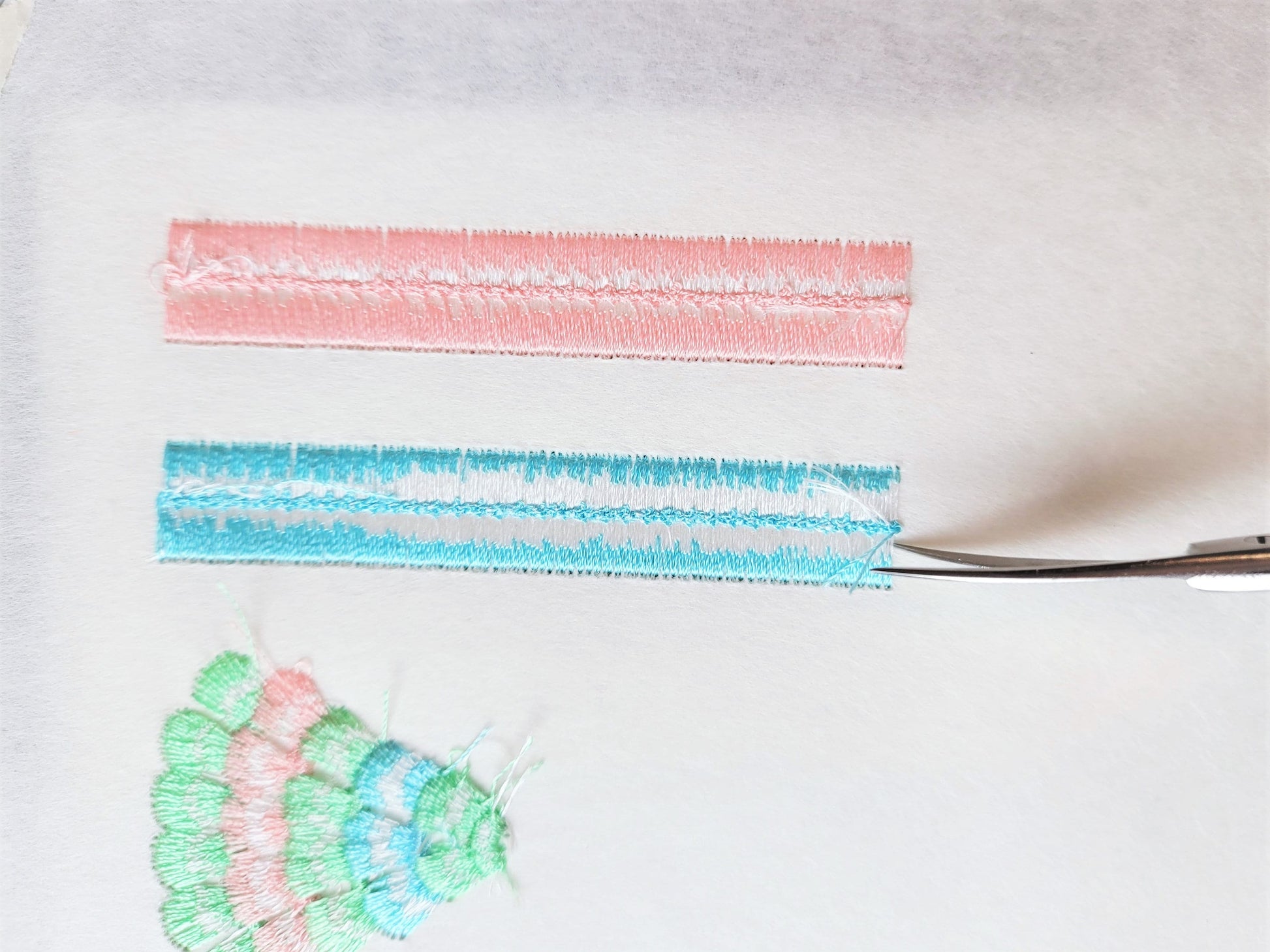 Fringed key fob snap tab ITH – Key Fob embroidery pattern by Artapli