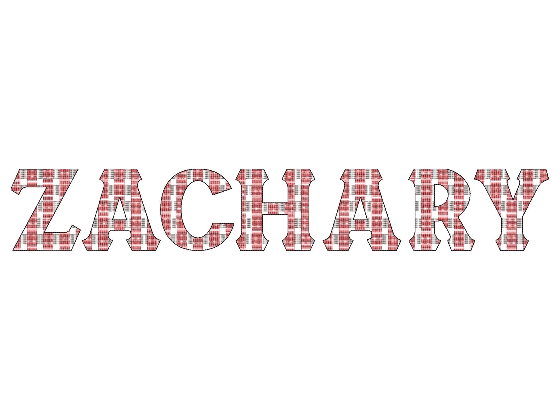Plaid Gingham Font – Instant Download | Artapli