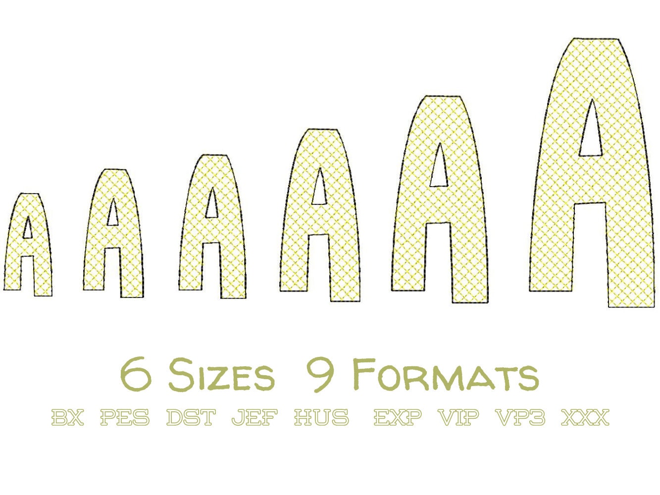 Quick light stitch Checked FONT machine embroidery designs alphabet letters playful kids girl boy name monogram