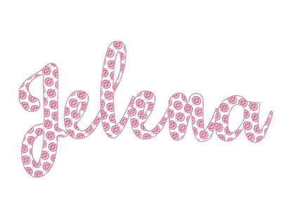 Polka Dot Font Jelena