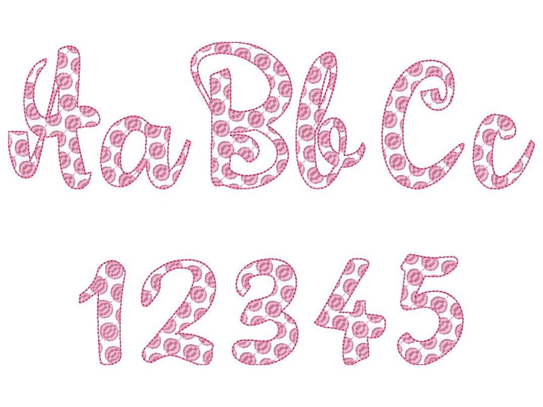 Polka Dot Font Jelena