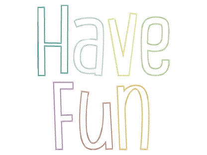 Tall raggedy edge applique Font – Instant Download | Artapli