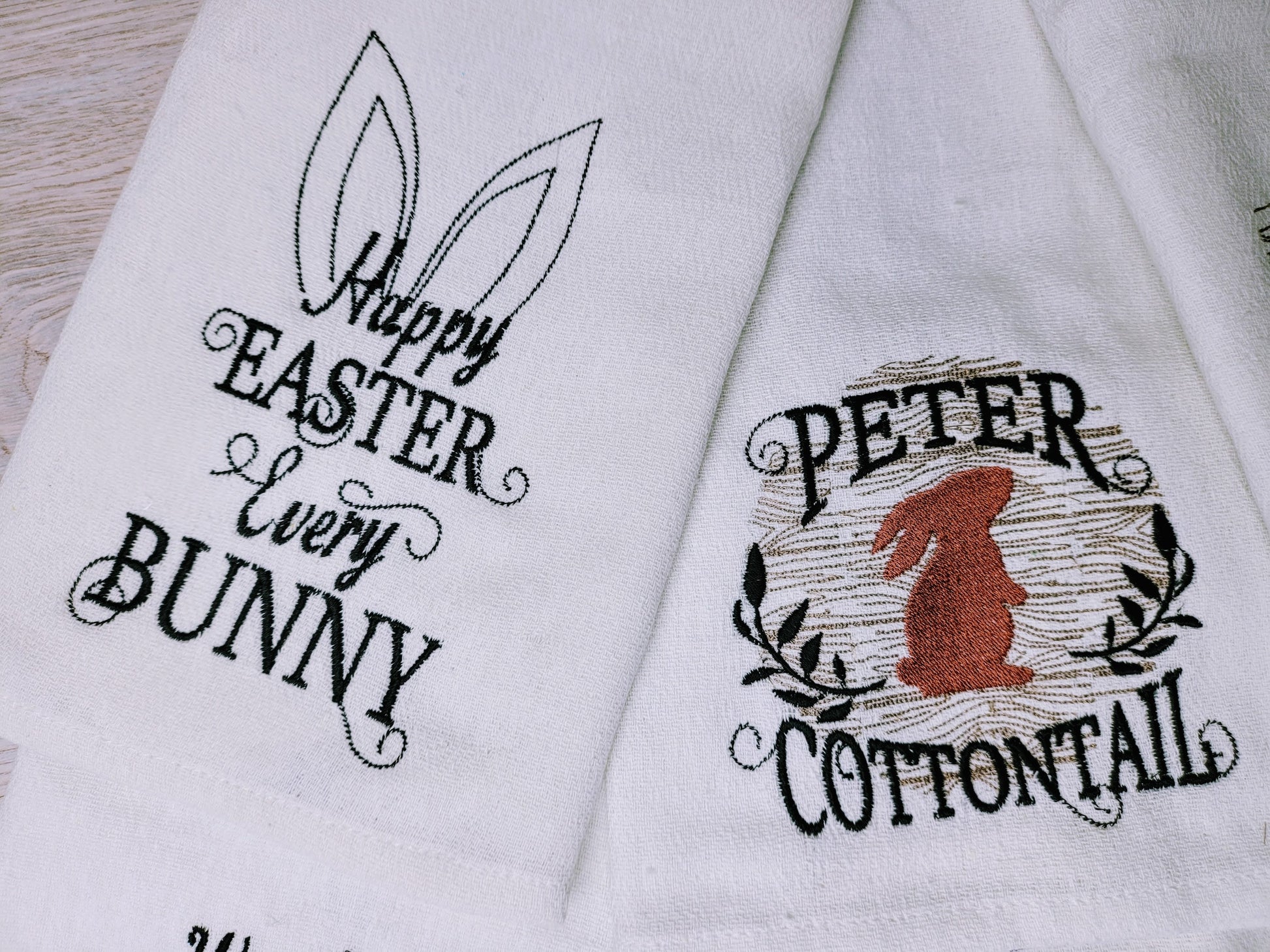 Easter Bunny Cottontail Set of 6