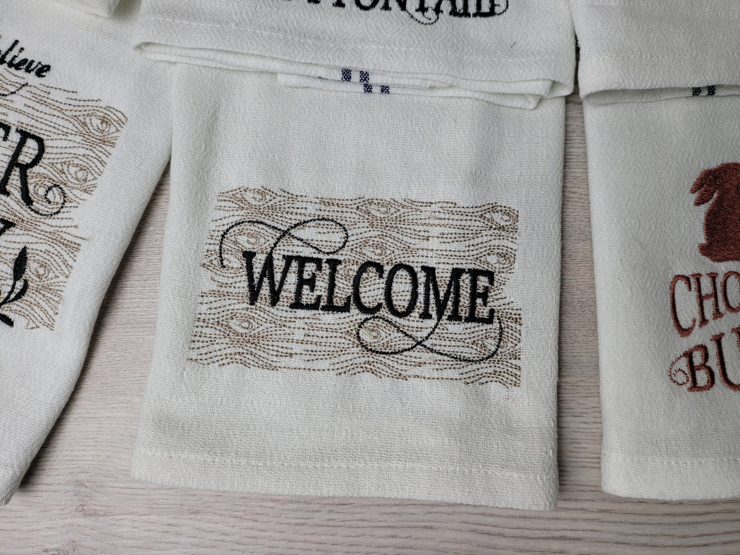 Easter Bunny Cottontail Set of 6