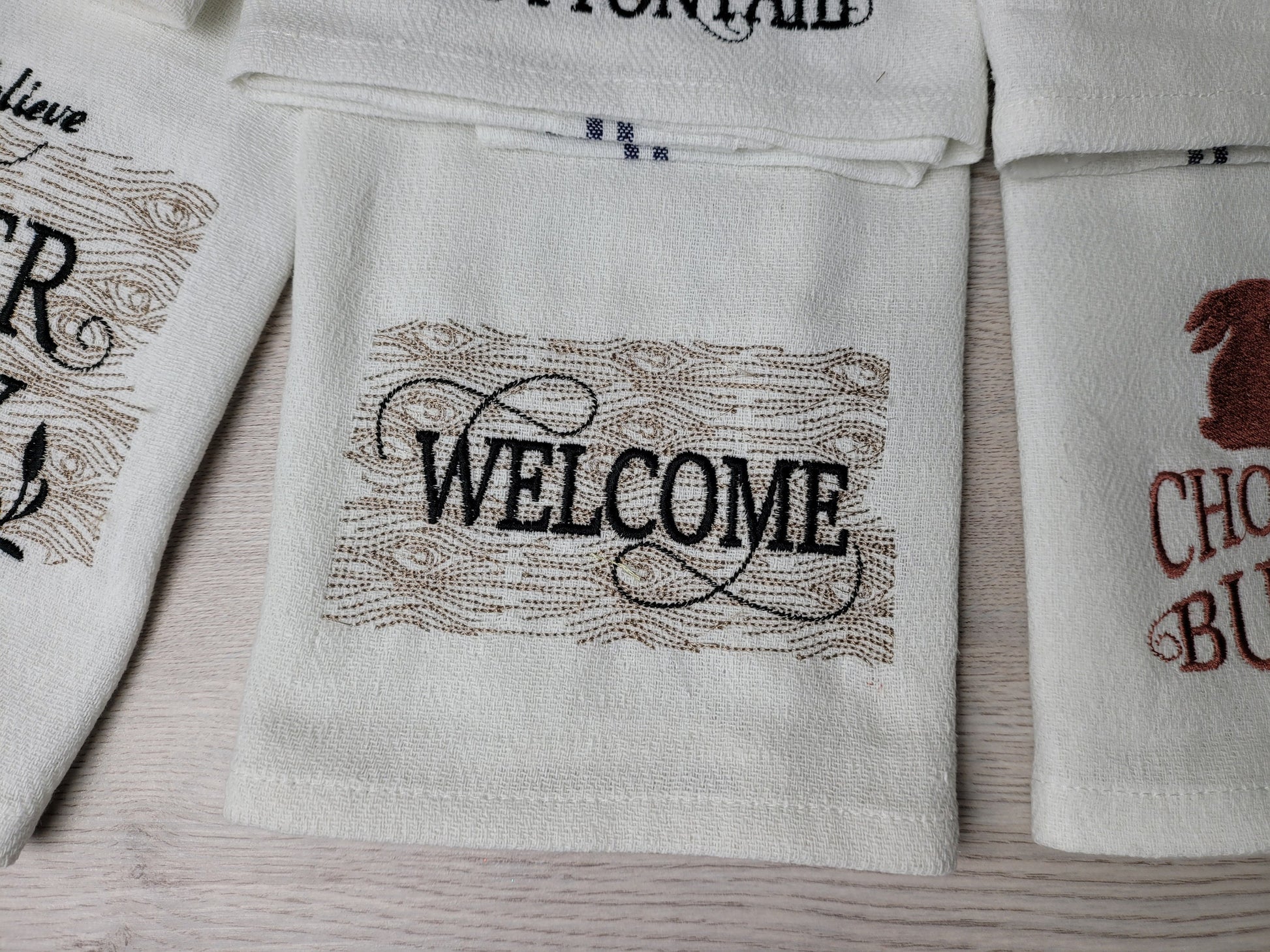 Easter Bunny Cottontail Set of 6