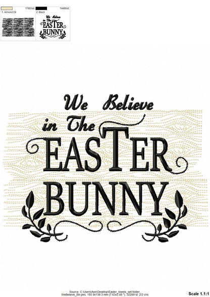 Easter Bunny Cottontail Set of 6